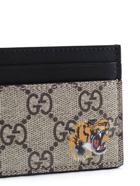 gucci cardholder tigers|gucci card holder for women.